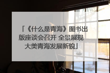 《什么是青海》图书出版座谈会召开 全景展现大美青海发展新貌