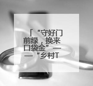 “守好门前绿，换来口袋金”——“乡村Talk”开讲啦！
