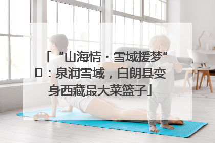 “山海情・雪域援梦”⑪：泉润雪域，白朗县变身西藏最大菜篮子