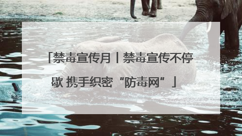 禁毒宣传月丨禁毒宣传不停歇 携手织密“防毒网”