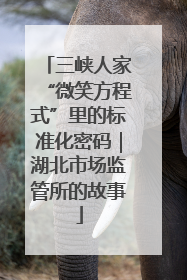 三峡人家“微笑方程式”里的标准化密码｜湖北市场监管所的故事