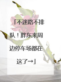 不迷路不排队！胖东来周边停车场都在这了→