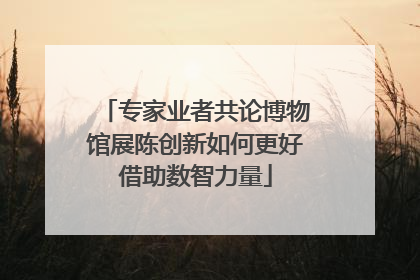 专家业者共论博物馆展陈创新如何更好借助数智力量