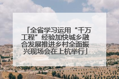 全省学习运用“千万工程”经验加快城乡融合发展推进乡村全面振兴现场会在上杭举行
