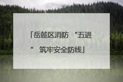 岳麓区消防 “五进” 筑牢安全防线