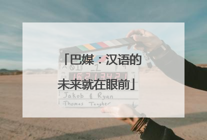 巴媒：汉语的未来就在眼前