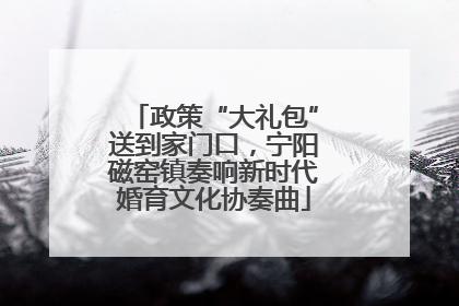 政策“大礼包”送到家门口，宁阳磁窑镇奏响新时代婚育文化协奏曲