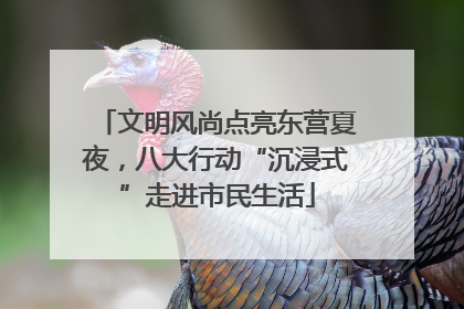 文明风尚点亮东营夏夜，八大行动“沉浸式”走进市民生活