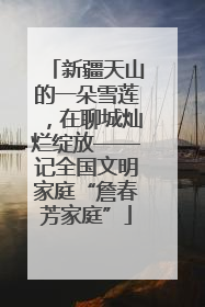 新疆天山的一朵雪莲，在聊城灿烂绽放——记全国文明家庭“詹春芳家庭”