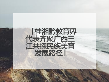 桂湘黔教育界代表齐聚广西三江共探民族美育发展路径