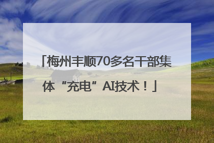 梅州丰顺70多名干部集体“充电”AI技术！