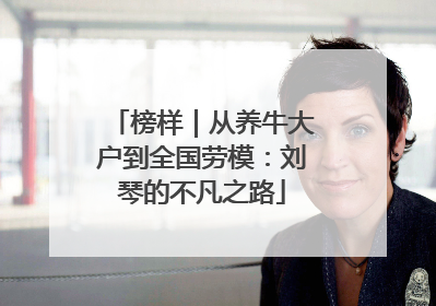 榜样｜从养牛大户到全国劳模：刘琴的不凡之路