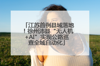 江苏首例县域落地！徐州沛县“无人机+AI”实现公路巡查全域自动化