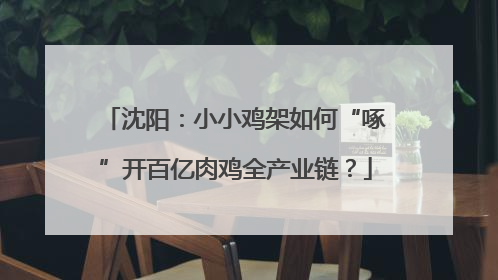 沈阳：小小鸡架如何“啄”开百亿肉鸡全产业链？