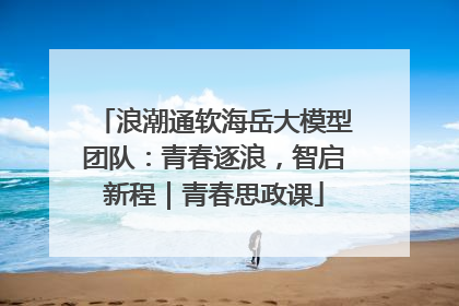 浪潮通软海岳大模型团队：青春逐浪，智启新程｜青春思政课