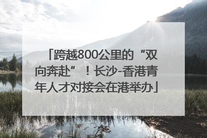 跨越800公里的“双向奔赴”！长沙-香港青年人才对接会在港举办