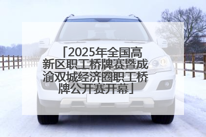 2025年全国高新区职工桥牌赛暨成渝双城经济圈职工桥牌公开赛开幕