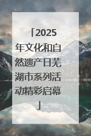 2025年文化和自然遗产日芜湖市系列活动精彩启幕