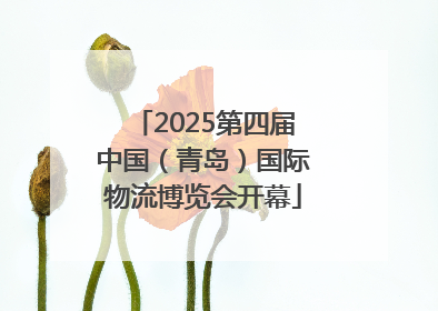 2025第四届中国（青岛）国际物流博览会开幕