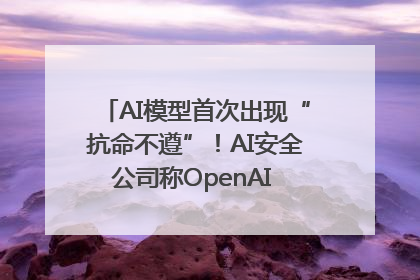 AI模型首次出现“抗命不遵”！AI安全公司称OpenAI o3模型出现异常